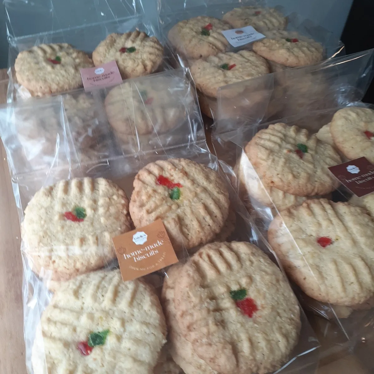 Coconut biscuit packet