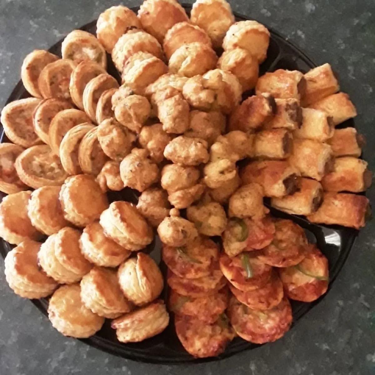Pastry platter