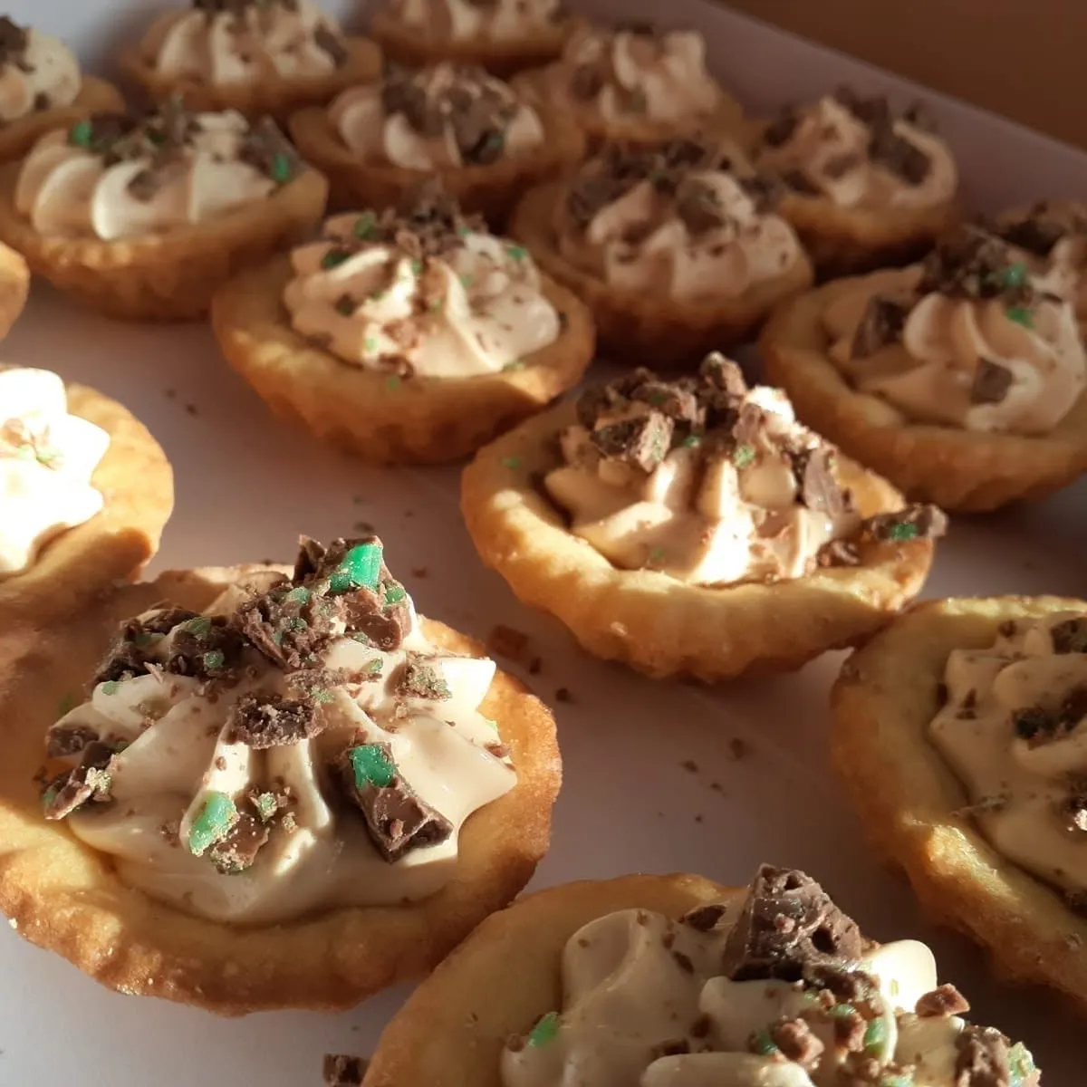 Peppermint tarts