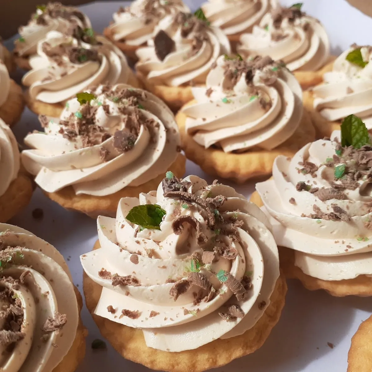 Peppermint tarts