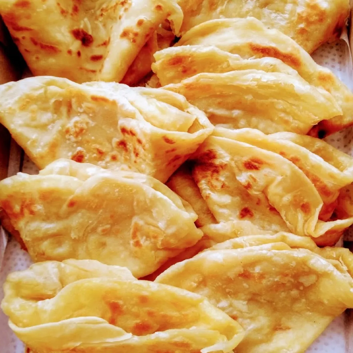 Plain roti, baked